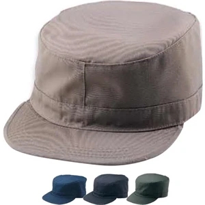 Solid Color Twill Army Cap