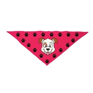 Pet Triangle Bandanna Without Reflective Binding- Large