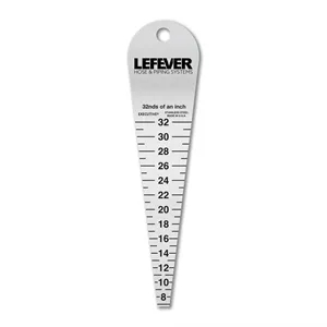 Stainless Steel Nozzle Gauge Measuring 7/32" to 1"