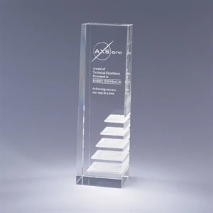 Steps to Success Optic Crystal Award