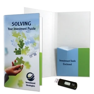 Mid Size Flash Drive Folder