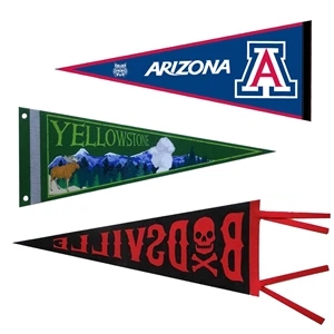 12" X 30" Premium Felt Pennant