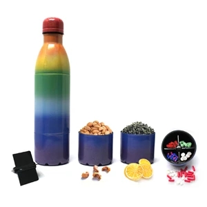 Rainbow water bottle