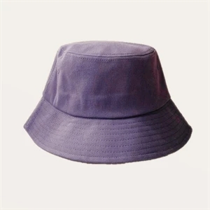 Washed Cotton Single-Sided Bucket Hat