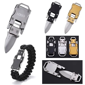Mini Pocket Folding Knife Stainless Key