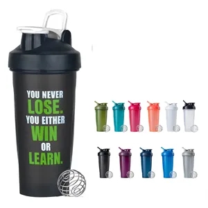 20oz Gym Protein Shaker Bottle With Handle