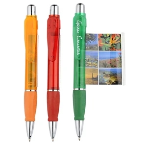 Clear Plastic Banner Pen