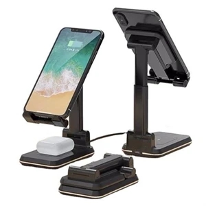 Mobile Phone Holder Stand With Wireless Charger