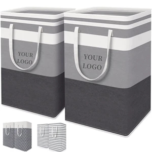 Slim Laundry Hamper With Handles