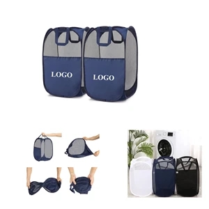 Folding Mesh Popup Laundry Hamper