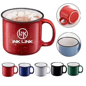 15 Oz. Speckle-It Ceramic Camping Mug