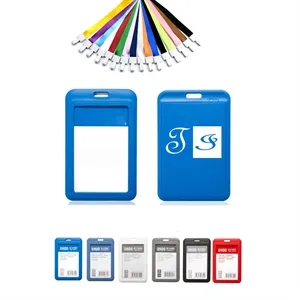 Card  Cover Badge Holders With Lanyard