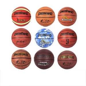 PU Leather Basketball Ball Custom Logo