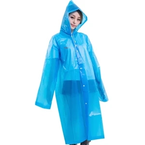 Men's and women's thickened EVA raincoats