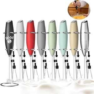 Handheld Milk Frother With Stand