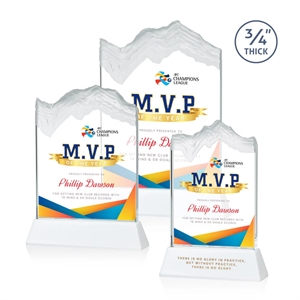 Kilimanjaro VividPrint™ Award on Newhaven - White