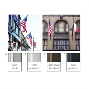 Outrigger Flagpoles 14'