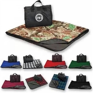 Reversible  Picnic Blanket W/ Carry bag