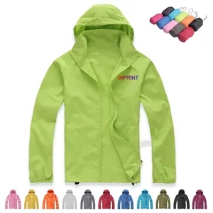Unisex Quick Dry Windproof Skin Coat