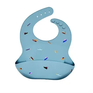 Full Color Silicone Baby Bib