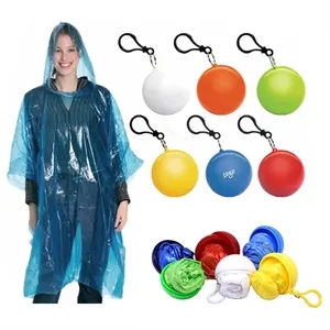 keychain ball poncho