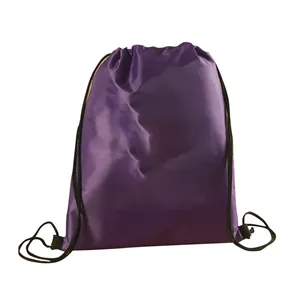 Customizable Nylon Drawstring Backpack