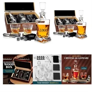 Luxury Crystal Whiskey Gift Collection
