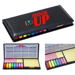 Self Sticky Page Markers With PU Box
