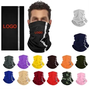 Double-layer Reflective Winter Thermal Neck Warmer Ski Mask