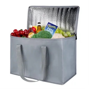 Recycled Waterproof Insulated Grocery Bags Food Delivery Box