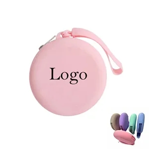 Round Silicone Coin Purse