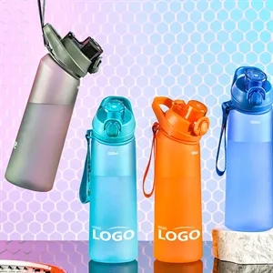 Slanted Handle Sports Water Bottle Plastic Outdoor Space Cup