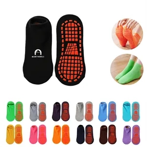 Full Color Adult Non-Slip Sports Slippers Socks