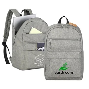 Recycled Heathered 15'' Laptop Backpack
