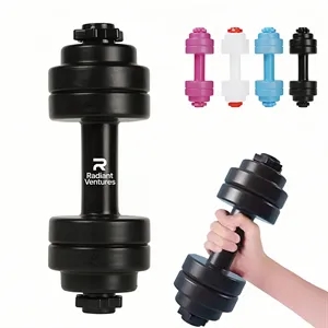 28oz Portable Dumbbell Water Bottle for Fitness and Outdoor