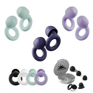 Ear Plugs Portable Loop Earplugs Noise Reduction Sleep Focus
