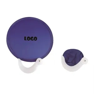 Round Foldable Nylon Hand Fan