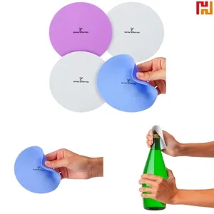 Round Silicone Bottle Opener