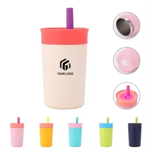 12oz portable mini stainless steel insulated coffee cup