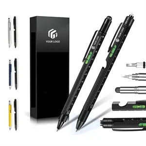 Mens gift cool gadgets 9in1 multitool pen with bottle opener