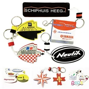 Floating Logo Foam Key Tag for Boating and Brand Exposure