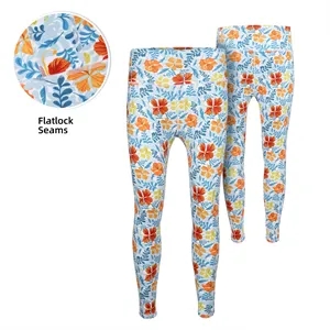 Women's High Waist Custom Yoga Leggings (Full Color)