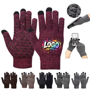 Thickened Knitted Touchscreen Gloves