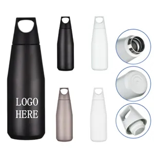19 Oz Insulated Water Bottle with Lid