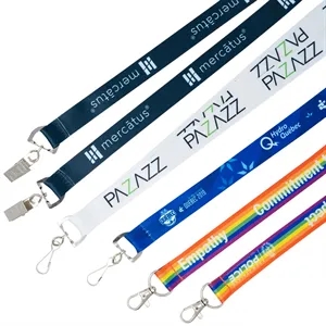 Full Color Dye Sublimated Lanyards