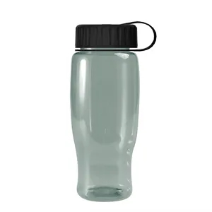 Garyline® Poly+ Recycled Bottle with Tethered Lid - 27 oz.