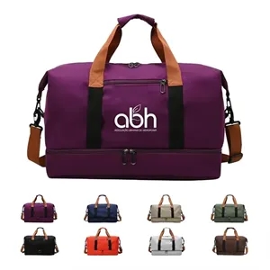 Oxford Gym Duffel Bag with Luggage strap
