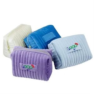 Velvet Makeup Pouch