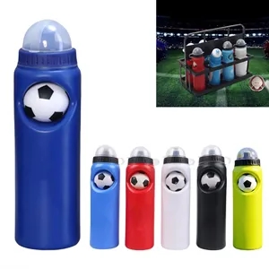 18oz Football Soccer Fans Sports Water Bottle