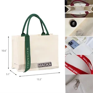 Heavy Duty Large Capacity Canvas Tote